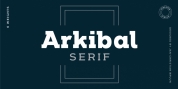 Arkibal Serif font download