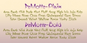 Demotte font download