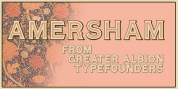 Amersham font download