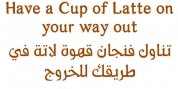Arabetics Latte font download