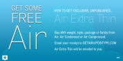 Air Superfamily font download