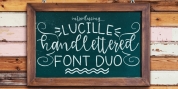 Lucille Handlettered Fonts font download