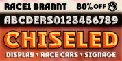 RACE1 Brannt font download