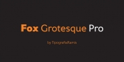 Fox Grotesque Pro font download