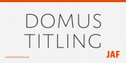 JAF Domus Titling font download