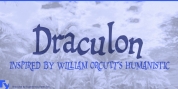 Draculon font download
