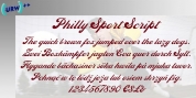 Philly Sport Script font download