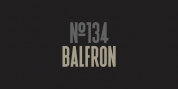 II Balfron font download