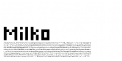Milko font download