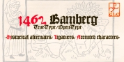 1462 Bamberg font download