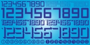 Display Digits One font download