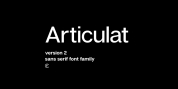 Articulat CF V2 font download