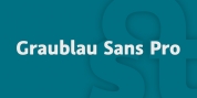 Graublau Sans Pro font download