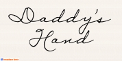 Daddy's Hand font download