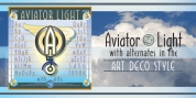 Aviator SG font download