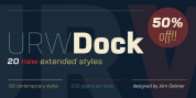 URW Dock font download