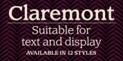 Claremont font download