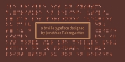 Confettis Braille font download