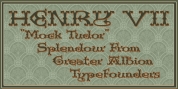 Henry VII font download