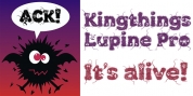 Kingthings Lupine Pro font download