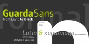 Guarda Sans font download