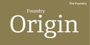 Foundry Origin font download
