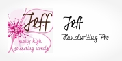 Jeff Handwriting Pro font download