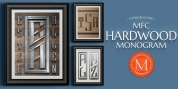 MFC Hardwood Monogram font download