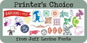 Printers Choice JNL font download