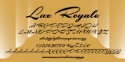 Lux Royale JF font download