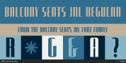Balcony Seats JNL font download