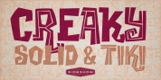 Creaky Tiki font download
