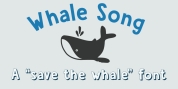 Whale Song font download