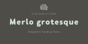 Merlo Grotesque font download