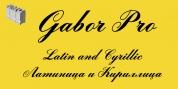 Gabor Pro font download
