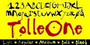 TPG Tolle One font download