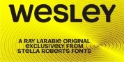 Wesley SRF font download