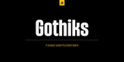 Gothiks font download