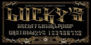 H74 Lucky's Flash font download