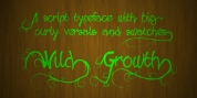 Wild Growth font download
