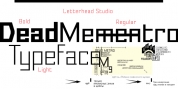 Dead Mementro font download