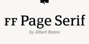 FF Page Serif font download