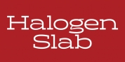 Halogen Slab font download