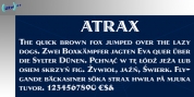 Atrax font download