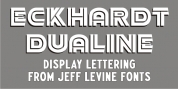 Eckhardt Dualine JNL font download