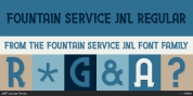 Fountain Service JNL font download