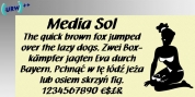 Media Sol font download