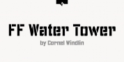 FF Water Tower font download
