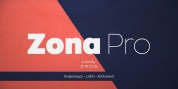 Zona Pro font download