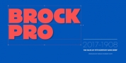 Brock Pro font download